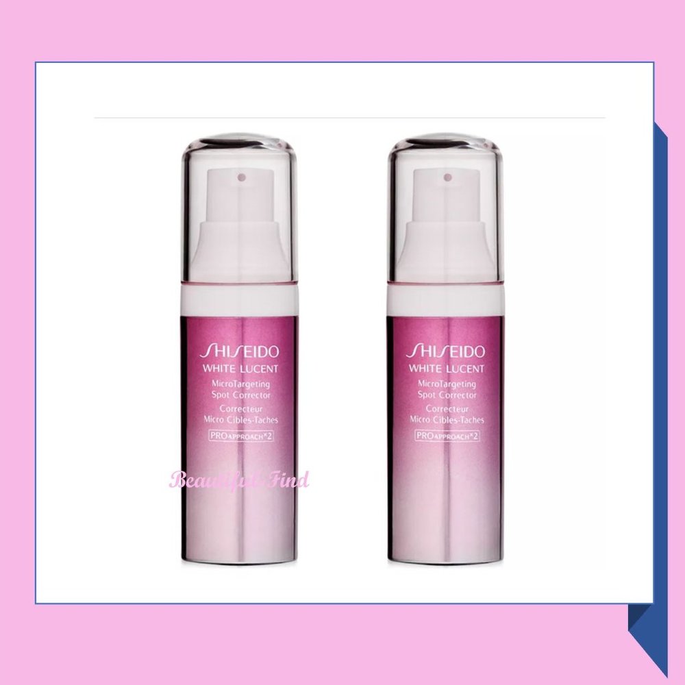 2 X Shiseido White Lucent MicroTargeting Spot Corrector Serum 9 ml ,total 18 ml